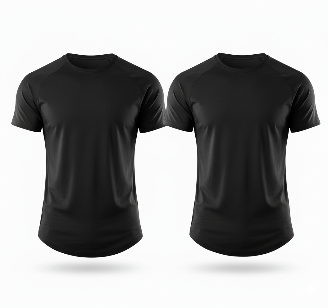 T shirt Col rond Pack de 2