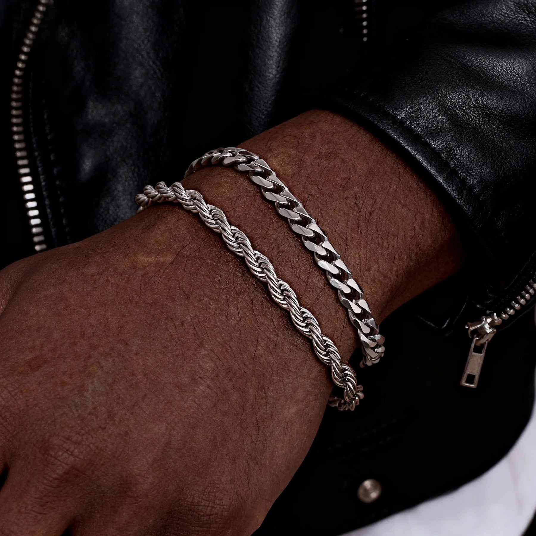 Bracelet Homme Chaîne Torsadée
