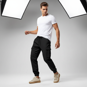 Pantalon Cargo Aero Noir