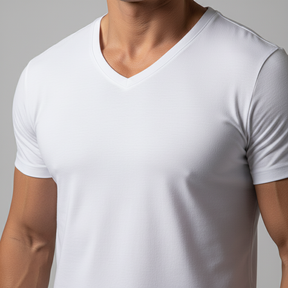 T shirt Col en V
