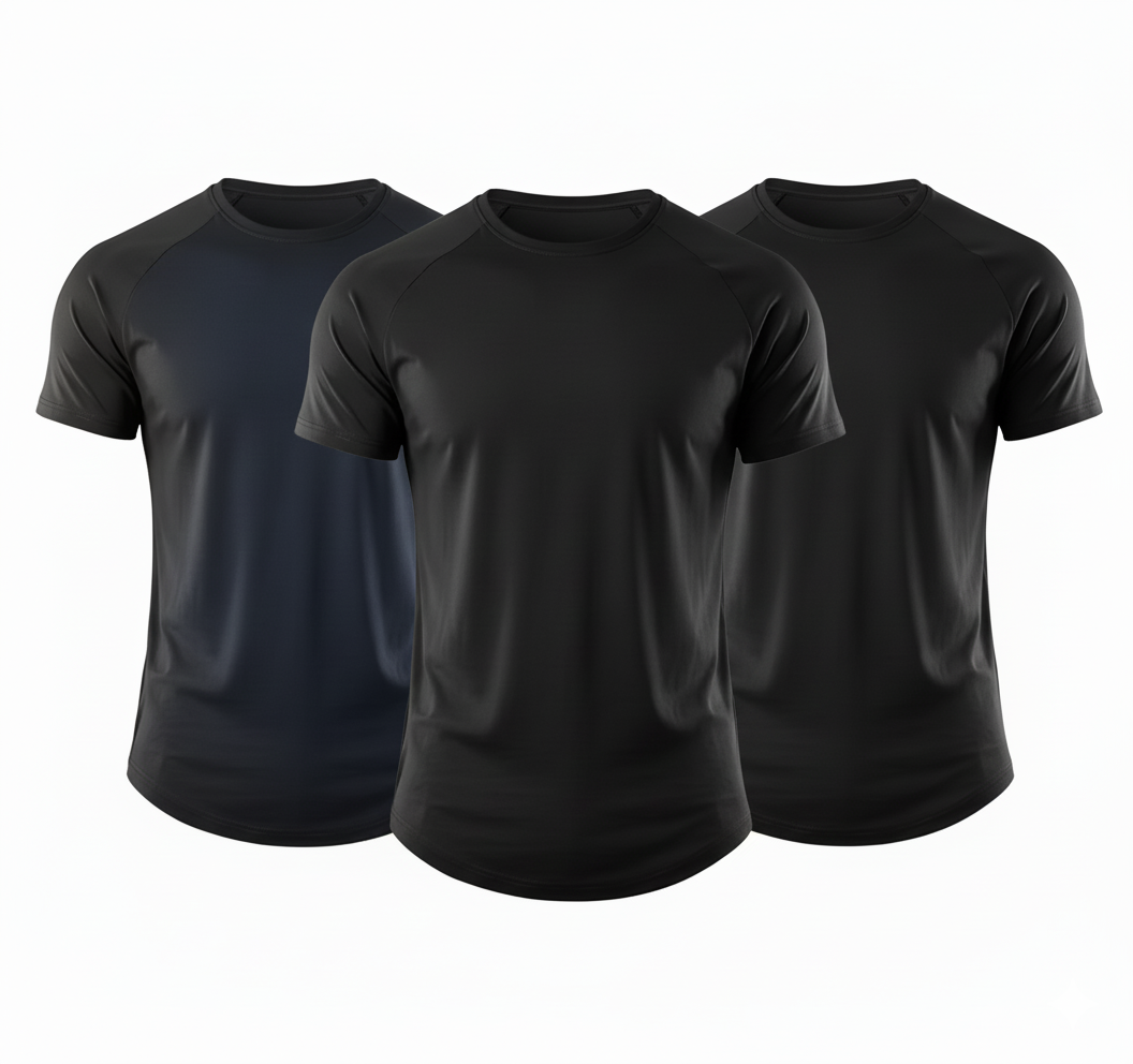 T shirt Col rond Pack de 3
