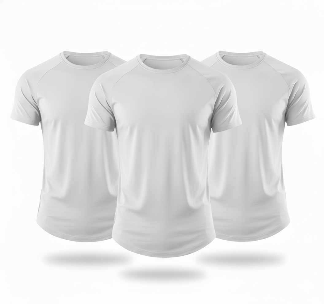 T shirt Col rond Pack de 3